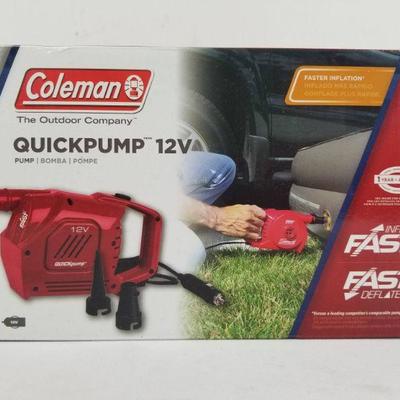 Coleman Quickpump 12V - New