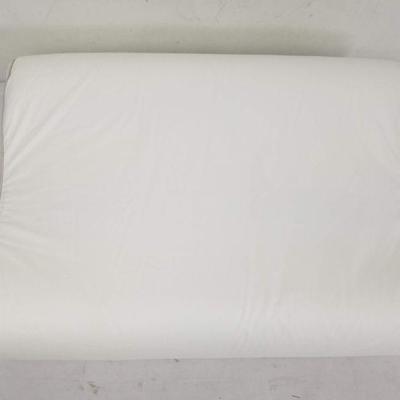 Contoured Memory Foam Pillow - Open Package, New