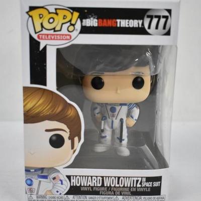 Funko Pop! Big Bang Theory #777 Howard Wolowitz in Space Suit Vinyl Figure - New