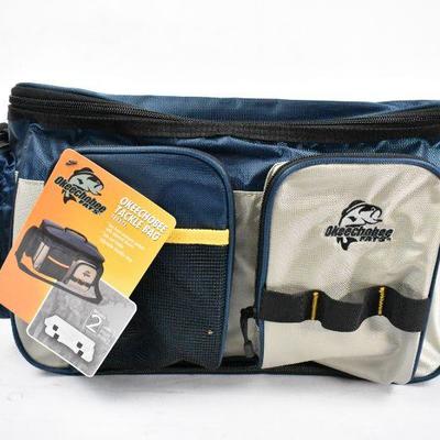 Blue and Gray Okeechobee Tackle Bag, FBA305 - New
