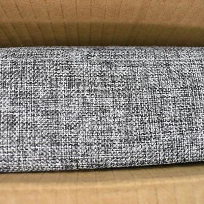 Ottoman, Light Gray, 30" Center Folding - New