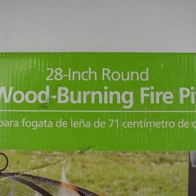 Wood-Burning Fire Pit, 28