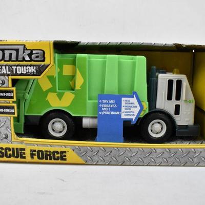 Tonka Real Tough Recycling Truck Toy - New