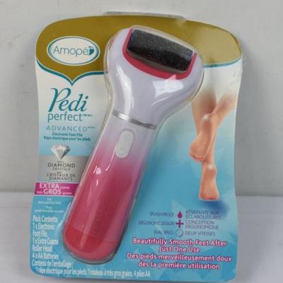 Pedi Perfect Electronic Foot File by Amope - New