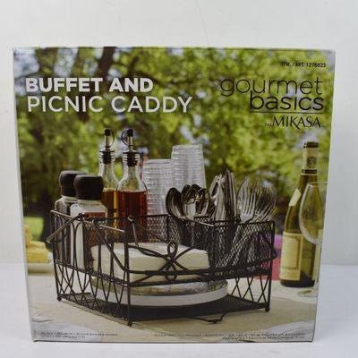 Buffet & Picnic Caddy, Gourmet Basics by Mikasa - New