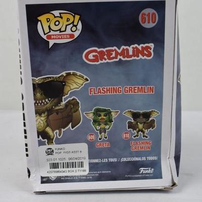 Funko Pop! Gremlins #610 Flashing Gremlin Vinyl Figure, Damaged Box - New