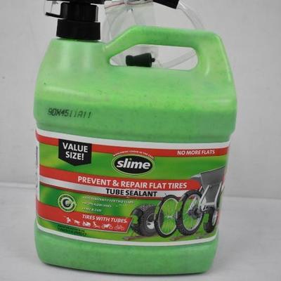 Slime Tube Sealant: To Prevent & Repair Flat Tires, Value Size, 1 Gallon - New