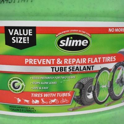 Slime Tube Sealant: To Prevent & Repair Flat Tires, Value Size, 1 Gallon - New