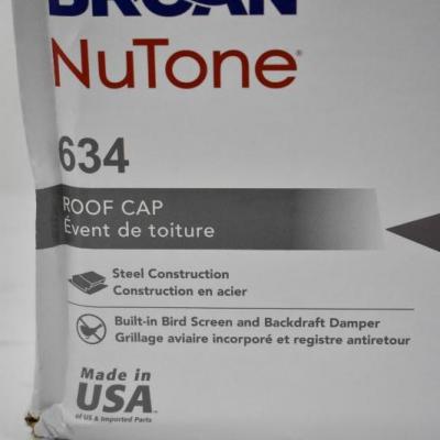 Ducting Roof Cap by Broan NuTone #634 for Ducting 3