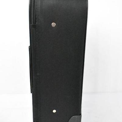 Protege Pilot Case Carry-On Suitcase, 18" Black - New
