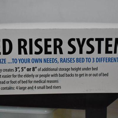 Adjustable Bed Riser System - New
