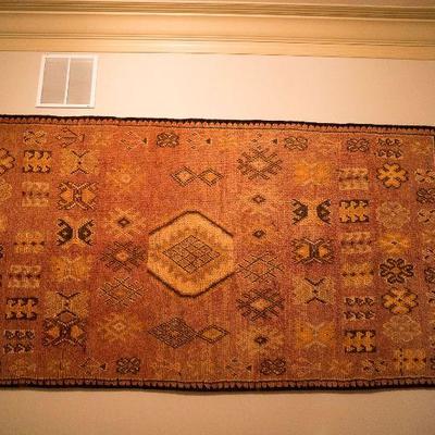 Lot 106 Handwoven Tribal Rug/Tapestry 