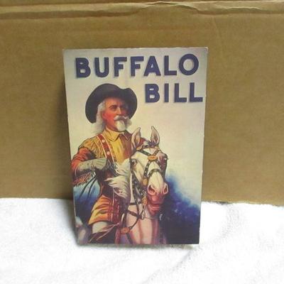 Lot 113 -  Animated - Wooden Buffalo Bill Music Box