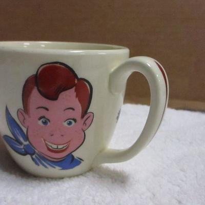Lot 114 - Howdy Doody Pottery Mug Cup