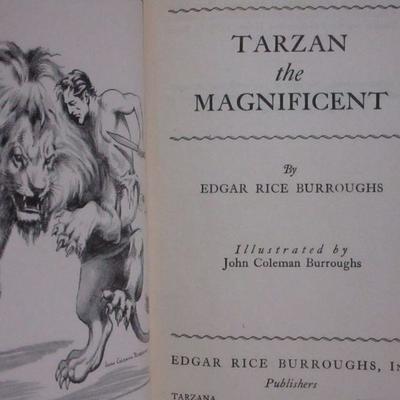 Lot 116 - Tarzan the Magnificent Edgar Rice Burroughs 1939 Hardcover
