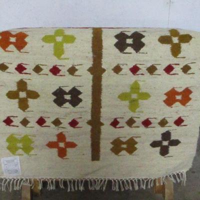 Lot 126 - Handmade Rug Made In India - Wool Rug