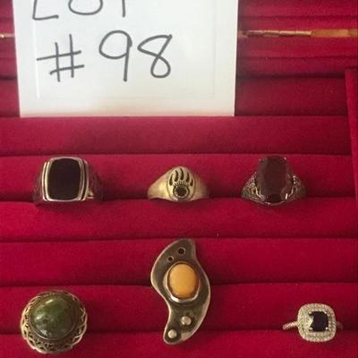 Lot # 98 Jewelry Lot 