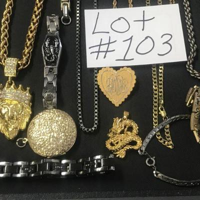 Lot #103 Jewelry Lot 