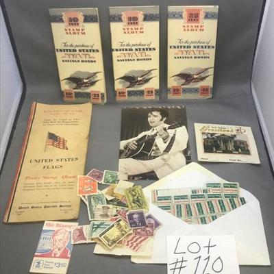 Lot # 110 Stamps , Elvis Memorabilia 