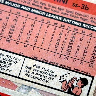 1981 TOPPS BASEBALL CARDS COLLECTION - 19 Sheets with 170 Cards - High Grade Cards
