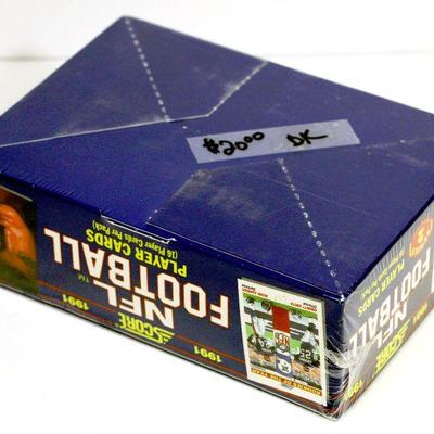 1991 SCORE FOOTBALL CARDS - FACTORY SEALED WAX BOX