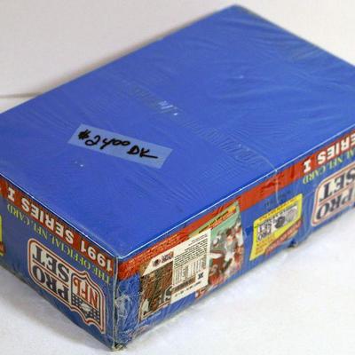 1991 NFL FOOTBALL PRO SET - Series I - FACTORY SEALED BOX