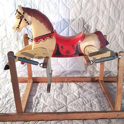 53-Horse riding toy,