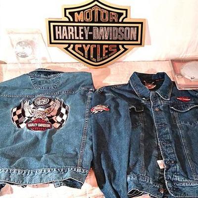 204-Harley Davidson Jean jackets