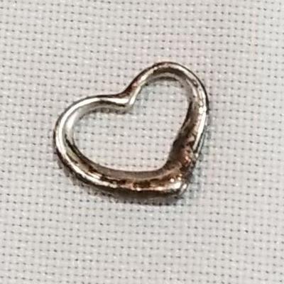 Tiffany & co sterling heart pendant