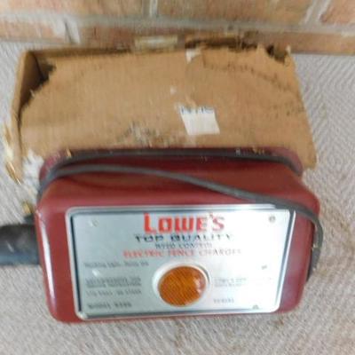 Lowe's Electric Fence Charger #5356