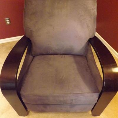 Purple Reclining Armchair