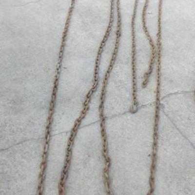 Set of 6 Chains 17', 12', and 8', and More