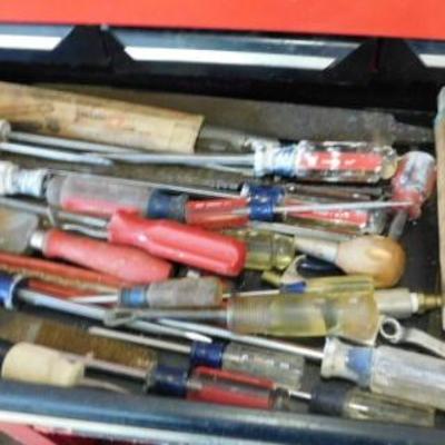 Tray Two:  Collection of Screw Drivers and More 
