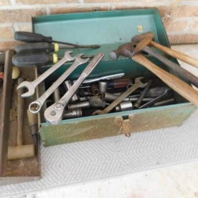 Tool Box and All Contents of Hand Tools