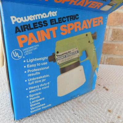 New in Box Powermaster Airless Electric Paint Sprayer