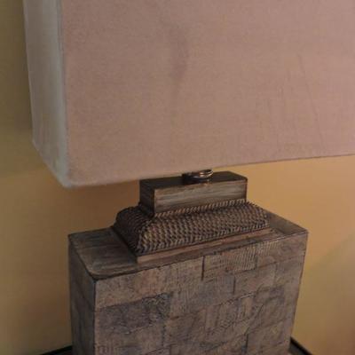 Unique Heavy Angled Lamp