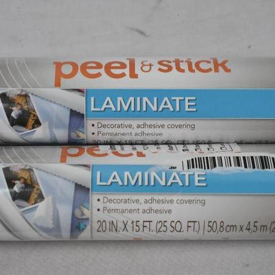 2 Rolls Peel & Stick Laminate 20