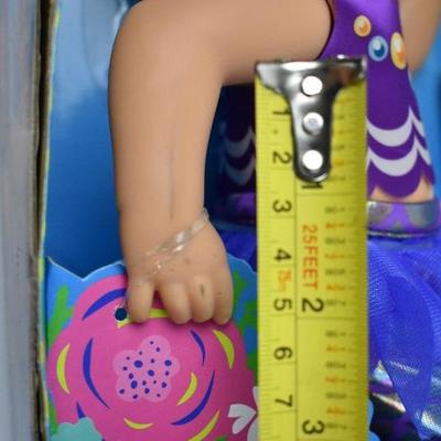 Baby Alive Shimmer 'N Splash Mermaid Doll - New, Small Mark on Arm