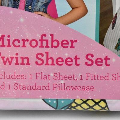 JoJo Siwa Twin Sheet Set, 3 Piece - New