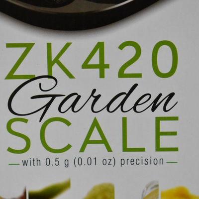 Kitchen/Garden Food Scale by Ozeri ZK420 - New