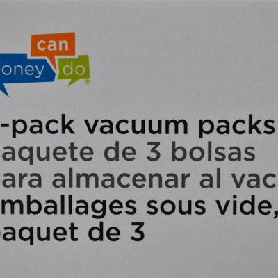 3-Pack Vacuum Packs 21.25