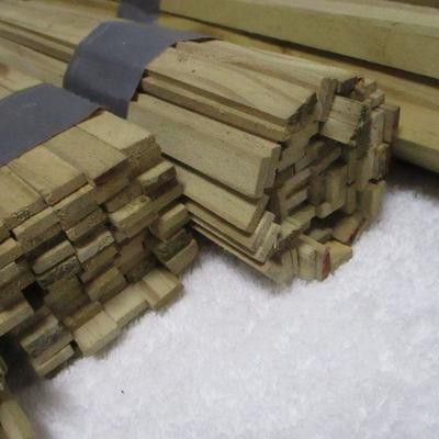 Lot 132 - Pressure Treated Wood Slats For Model Railroad Track and Villages  