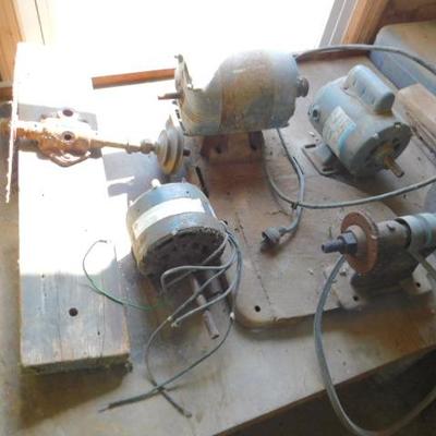 Set of Table Belt Drive Power Tools ( See all Pictures)