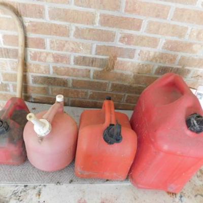Set of Gas Cans