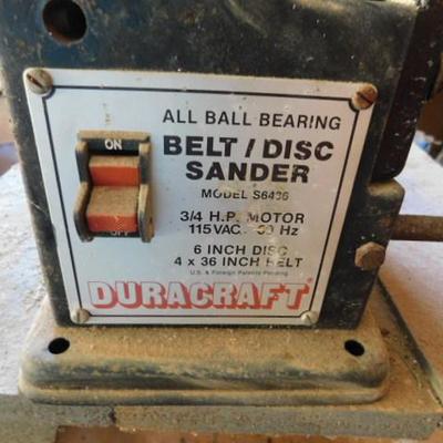 Duracraft Belt Disc Sander 6