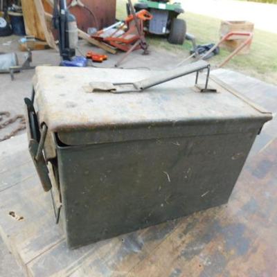 50 Caliber Metal Ammo Box