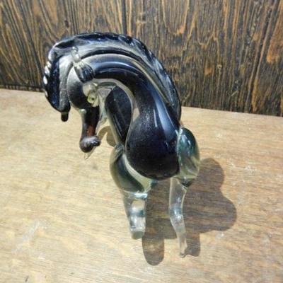 Art Glass Horse 7