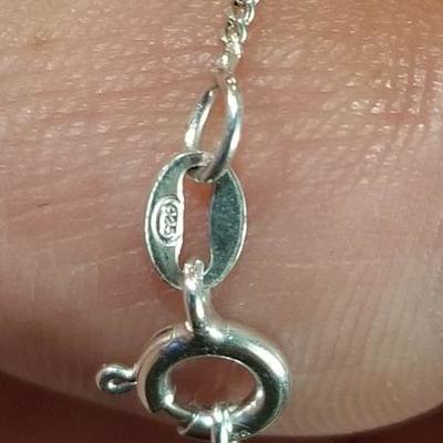 Sterling Claddagh necklace