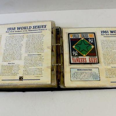 New York Yankees Official World Series Patch Collection 1923-2009 W&W