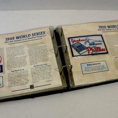 New York Yankees Official World Series Patch Collection 1923-2009 W&W